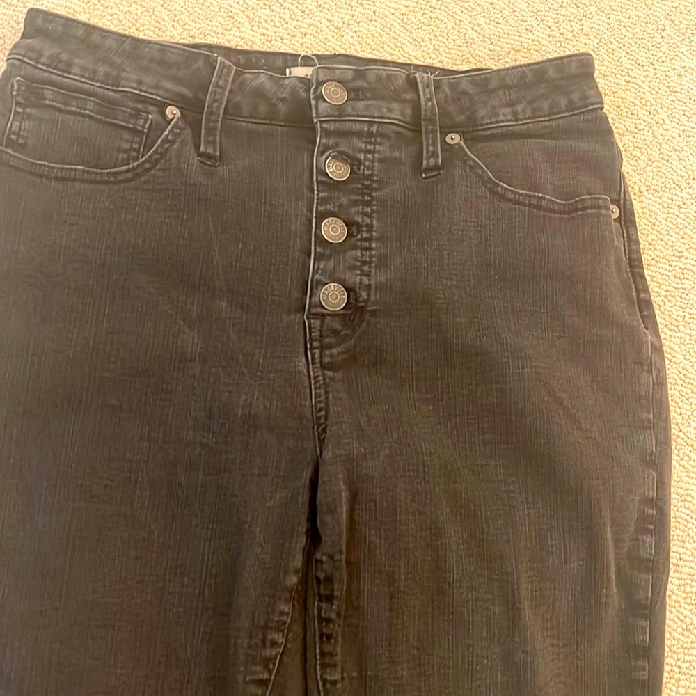 Madewell sold out jeans , ankle fray size 31p
